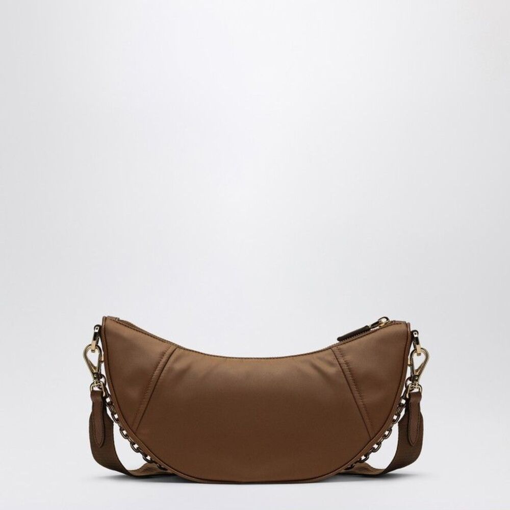 Prada Prada Demi-Lune Shoulder Bag Brandy In Re-Nylon Women - Picture 2 of 2